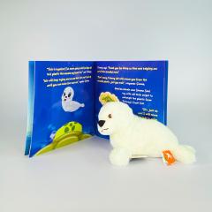 Save Us seal plushie &amp;amp; book bundle