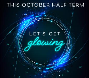 Let's Get Glowing promotional graphic